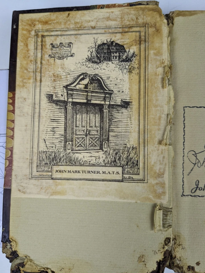 Antique 17th Century Book Divine Dialogues 1668 Henry More Publ'd James Fletcher Foto 3 de 4