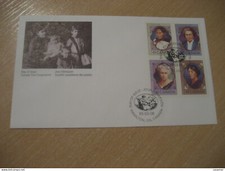 Hamilton 1993 Yvert 1300/3 Women Day Woman Femme : FDC Cancel Coque Canada
