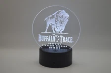 Buffalo Trace Bourbon Bar LED Light Sign, USB or Battery Powered, Whiskey