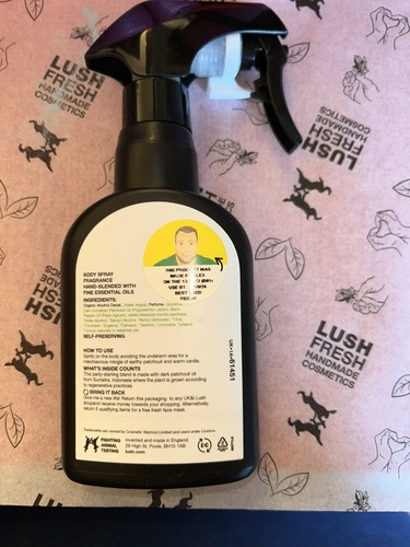 lord of misrule body spray