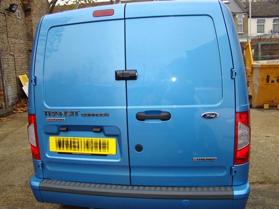 ford transit custom security locks