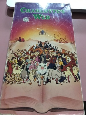 Vintage VHS Hi Fi Charlotte's Web 1972 Zeichentrickfilm Cartoon Film Mcdonald's