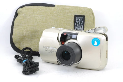 [Near MINT] Olympus μ Mju Zoom 70 deluxe Point & Shoot Film Camera  JAPAN#1027