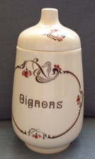 pot a oignons en porcelaine de limoges création florence