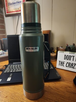Aladdin Stanley Thermos SS 1.1 Quart 1 Litre RH 95 Handle RS41