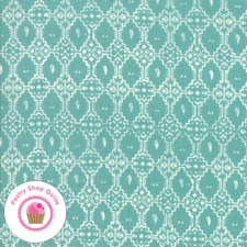 Moda NOVA 30585 17 Aqua Blue Green Tonal BASIC GREY Quilt Fabric