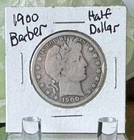 🔥1900 50C Barber Half Dollar ~ A “Super RARE Barber Half” Dates/Legends Legible