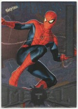 2021 UD Marvel Metal Universe Spider-Man BASE SET FOIL SINGLES..U PICK..PWE SHIP