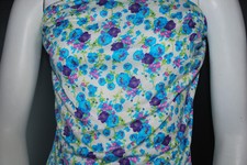 Modal 100 Knit Jersey Fabric Ecofriendly Floral Print 6 oz Semisheer