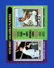 1975 Topps Set-Break #208 1970 MVP's NM-MT OR BETTER *GMCARDS*