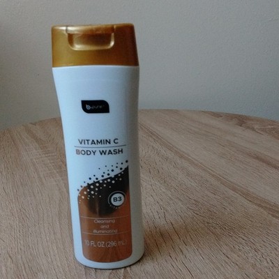 b.pure Vitamin C + B3 Cleansing Liquid Body Wash, White, 10 fl oz