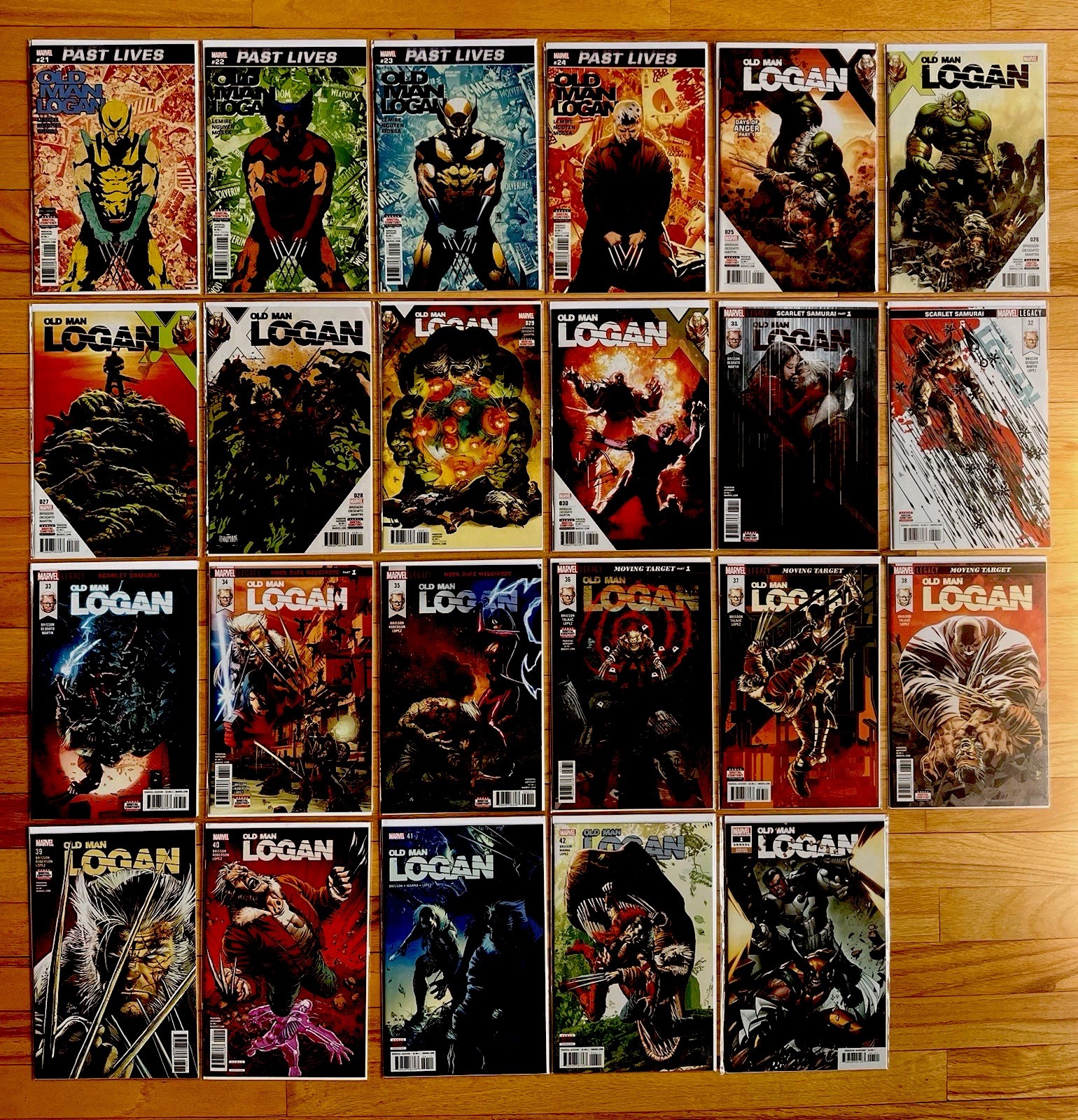 Marvel Comics Old Man Logan (2016) #21-42 + Annual 1 - Wolverine, High Grade