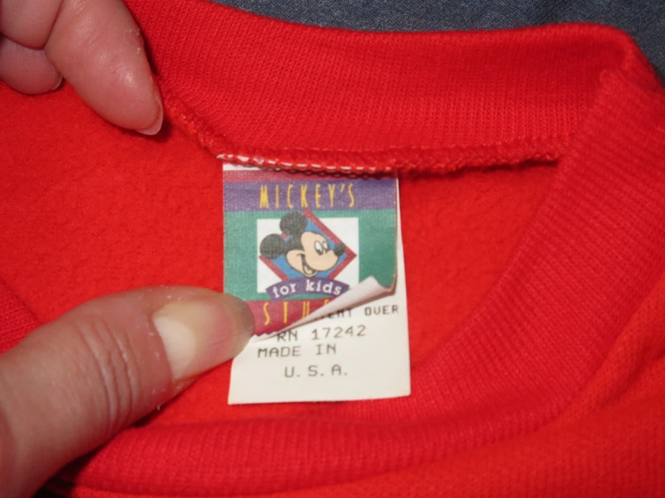 Sudadera de Colección Niñas MICKEY/MINNIE Vacaciones Sudaderas - Talla 10-12 - EE. UU. Mickey’s Stuff Foto 3 de 3