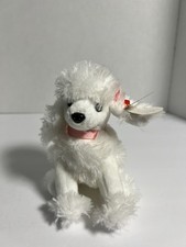MNWT Ty 2003 Beanie Baby L'AMORE the Poodle Dog Stuffed Animal Toy 6” L