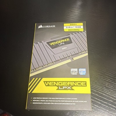 Corsair Vengeance LPX 16GB (2x8GB) DDR4-3600 DIMM 288-Pin CMK16GX4M2D3600C18