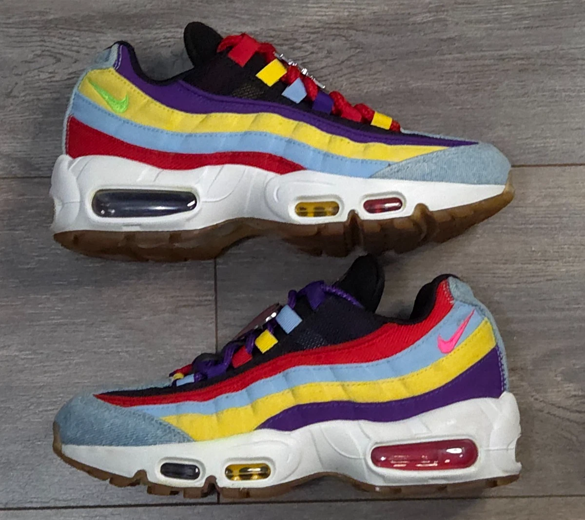 Nike Multicolor Cloth Athletic Sneakers size 9.5 Nike Air Max 95 SP Big Bubble  main image 2