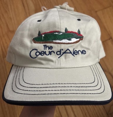 Antigua The Coeur d Alene Resort Golf Course Hat Adjustable New W/tags Cap Rare