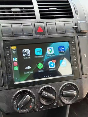 Android Autoradio CarPlay Für VW Polo 9N Golf 4 Passat B5 T5 GPS Navi RDS 4+64GB