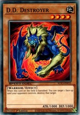 D.D. Destroyer Speed Duel GX: Duelists of Shadows SGX3-ENF11 Yu-Gi-Oh NM