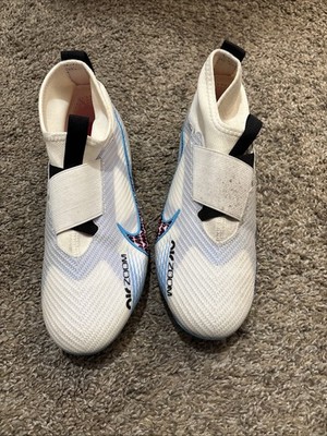 Nike Jr Zoom Vapor 15 Academy FG White Baltic Blue Pink Blast 6Y