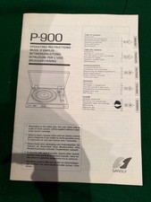 Pioneer P-900 Manual