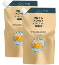 Milk & Honey Hand Soap Refill, 2 x 1000ml (Pack of 2) 2.65 per litre