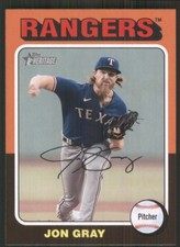 2024 Topps Heritage #335 Jon Gray Texas Rangers 46432