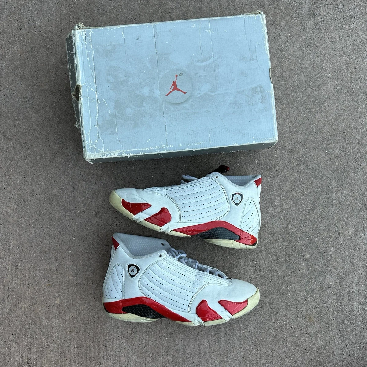 シューズ(男性用) Air Jordan 14 OG Candy Cane 1999 27cm Jordan 14 OG 1999 Candy Cane for Sale | Authenticity Guaranteed | eBay