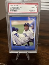 1988 STAR-KEN GRIFFEY JR. Silver Series #3 MINT PSA9! VERY RARE