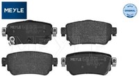 Meyle 0252596515 Bremsbelagsatz FüR Scheibenbremse Bremsbelagsatz