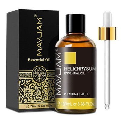 Helichrysum Essential Oil, MAYJAM Pure Essential Oils for Diffusers, 3.38FL.O...