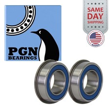 (2) 5/8" x 1-3/8" Flanged Ball Bearing - Lawnmower Carts Hand Trucks Wheels