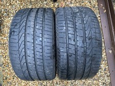 2x Pirelli P zero 295 30 20 tyres 7.6mm