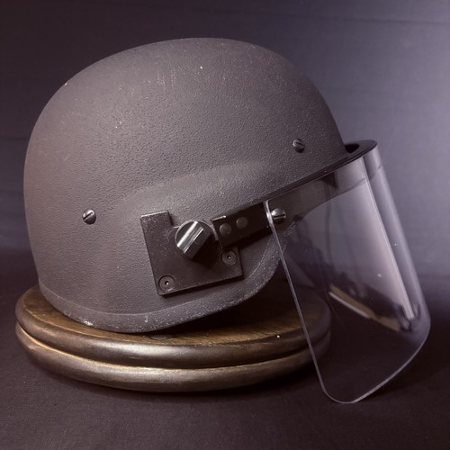 Ballistic Helmet 3A IIIA Made In USA w/Removable Face Shield (XL) Bulletproof
