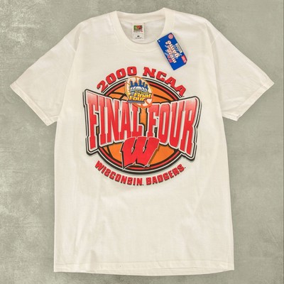 Vintage Deadstock Graphic Logo 'ncaa Final Four' T-Shirt L Herren weiß