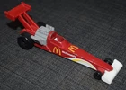 VINTAGE HOT WHEELS McDONALD'S DRAGSTER DRAG RACING CAR - Mattel 1993