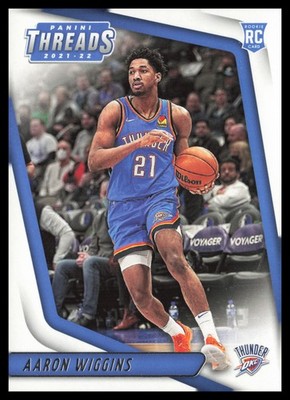 2021-22 Panini Chronicles #100 Aaron Wiggins Oklahoma City Thunder Basketball