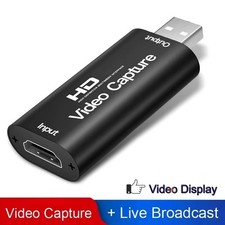 HDMI to USB Video Capture Card 1080P Recorder Phone Game Video Live Streaming US