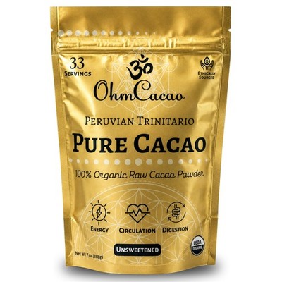 Pure Raw Organic Cacao Powder | Premium Ceremonial Grade Cacao | Natural Sour...