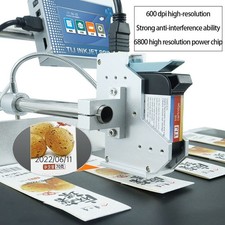 T110 automatic online inkjet printer without conveyor for printing batch number
