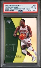 1997-98 EX-2001 Patrick Ewing #21 Essential Credentials Now 19/21 PSA 4 WB2350