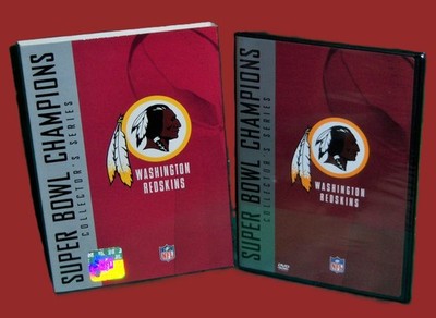 NEW RARE OOP NFL FOOTBALL SUPER BOWL CHAMPIONS WASHINGTON REDSKINS 2 DISC DVD