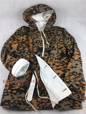 WW2 GERMAN AUTUMN OAK LEAF CAMO WINTER REVERSIBLE PARKA WWII Double-sided Repro
