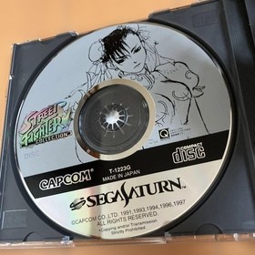 SS Sega Saturn Street Fighter Collection &bull;Includes obi (paper band) and postcard