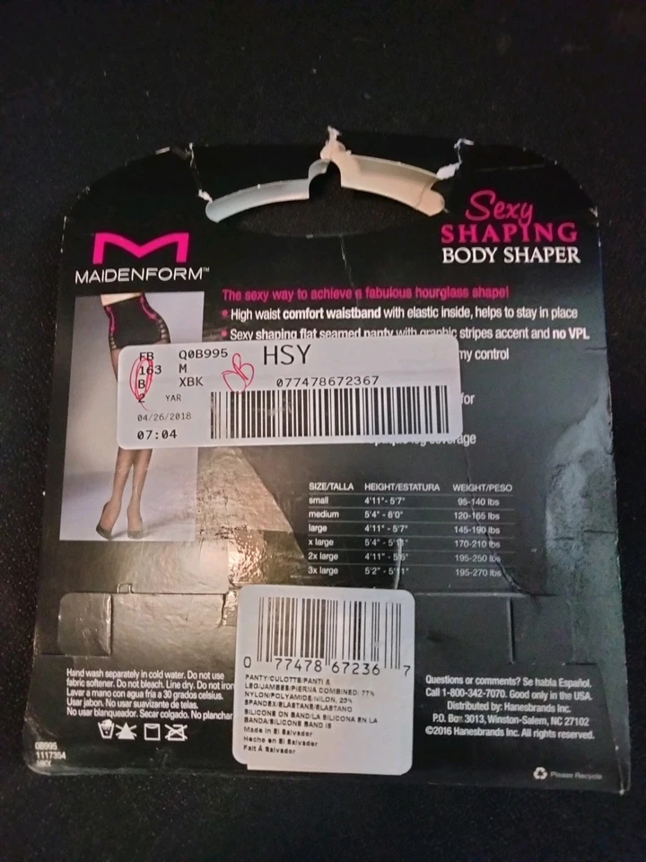 Новый Maidenform сексуальный формируя высокая талия тела формирователь ноги покрытие ножницы - Изображение 3 из 4