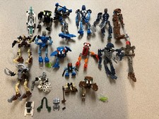 Lot OF 16 LEGO Bionicles Canister LEGO Complete & 7 INCOMPLETE Mixed.