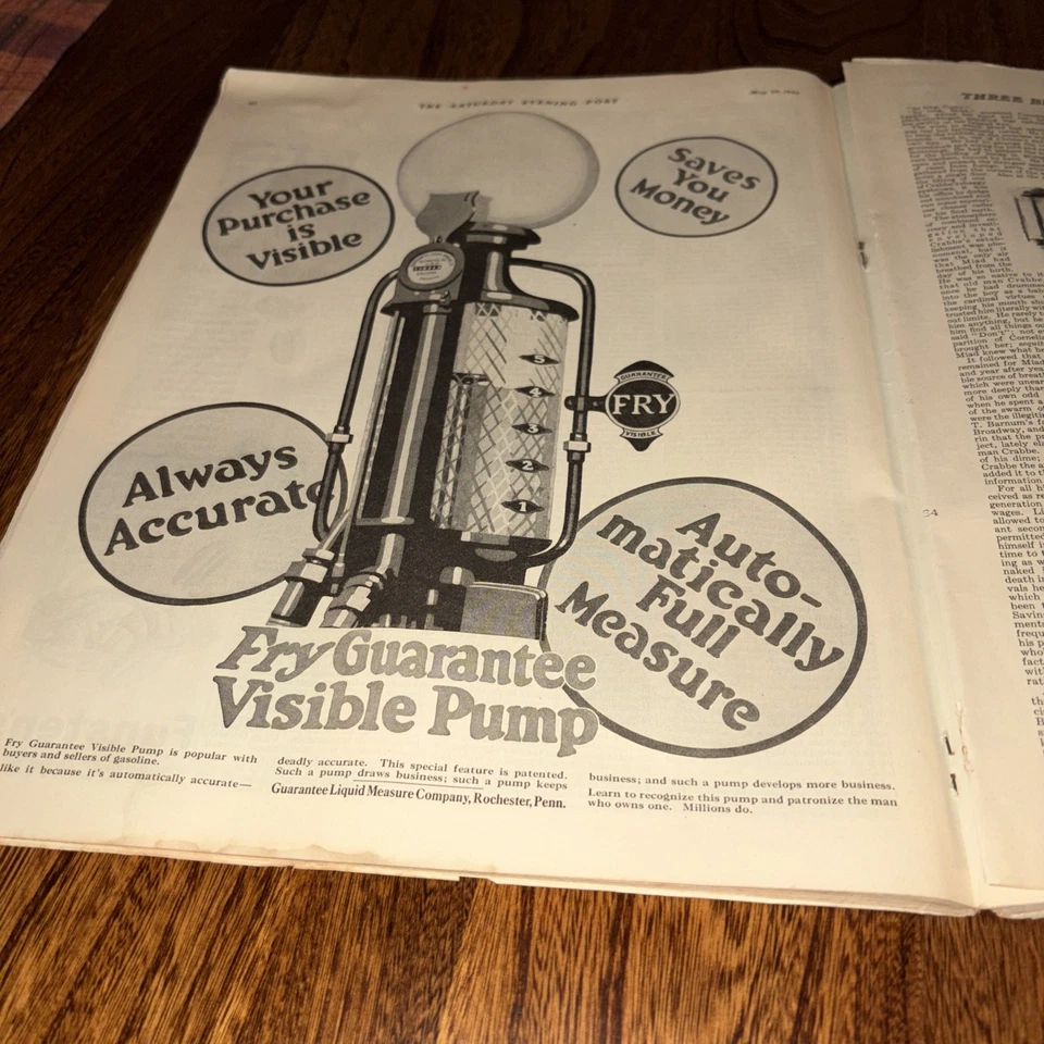 Saturday Evening Post, May 26, 1923 Complete Magazine - Image 3 of 4