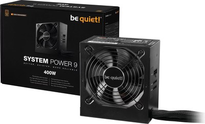 be quiet! System Power 9 CM 400 Watt ATX (120mm Lüfter)
