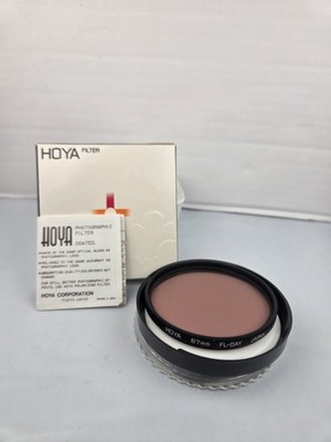 Vintage HOYA 67mm FL-DAY FILTER Made In Japan