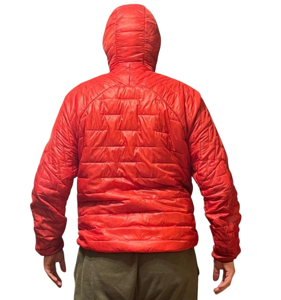 Chaqueta PATAGONIA Hombre MICRO PUFF HOODY Rojo Fuego Talla GRANDE Foto 3 de 4